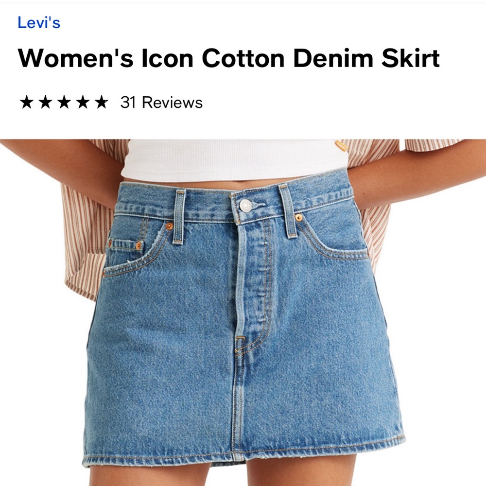 Brand New Levi’s Icon Skirt